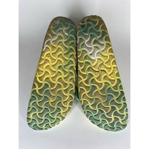 Birkenstock Sandals Slides Double Strap Buckle Women Size 38 US 7 Green - Picture 13 of 14